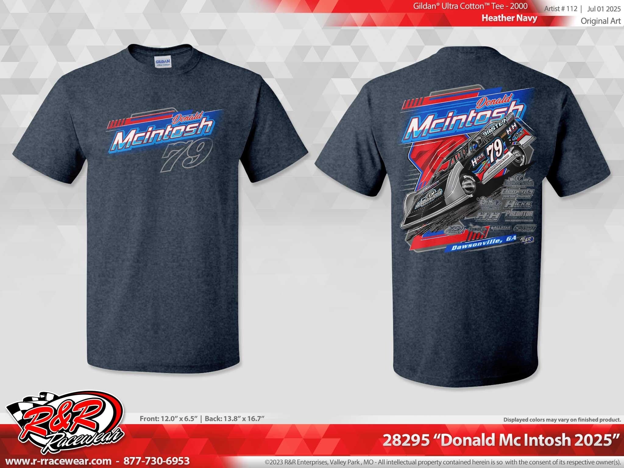 Donald McIntosh 2025 - Heather Deep Royal